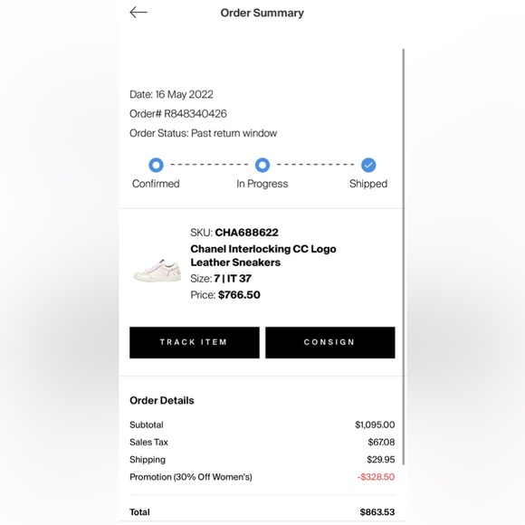 100% Authentic Chanel sneakers, size 37/7 - Picture 7 of 7